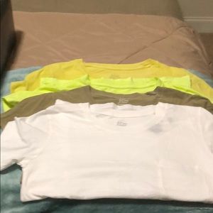 J Crew One pocket Tees